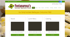 Desktop Screenshot of fontanarosas.com